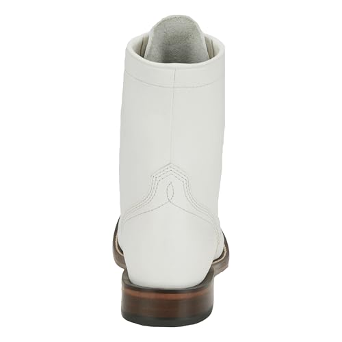 Justin Mckean 7" Lace-Up Roper Women's Western Boot, Durable Leather, Casual Style, Comfortable Footwear, Vintage - 8 B3