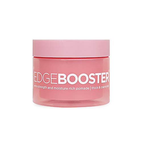 Style Factor Edge Booster Strong Hold Water-Based Pomade - Super Shine & Moisture 3.38oz (PINK SAPPHIRE)