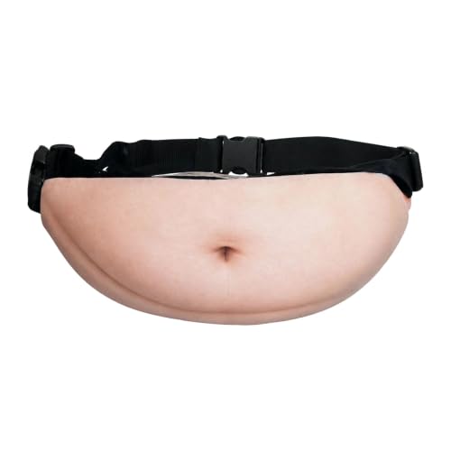 Belly Fanny Pack Unisex 3D Realistic Belly Waist Bag - image 1
