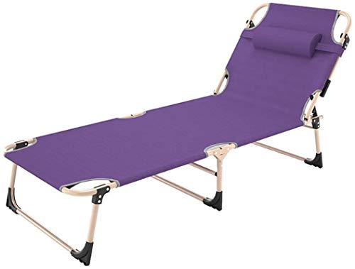 Xzgden Lightweight Zero Gravity Chair Sun Loungers Deck Chairs Summer Sunbeds With Adjustable Backrest Folding Flat Recliners For Indoor And Outdoor Use (Color: Purple Size: Without Mattress) #TOP15