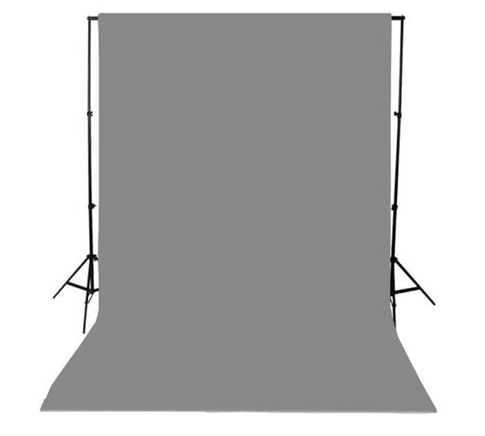 GIFTMAX Grey Cloth for Background Photography Without Stand Backdrop Support Kit (ONLY Cloth, Grey Cloth)-image-27