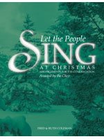 Unknown Binding (192120) Let the People Sing At Christmas: Choral Book