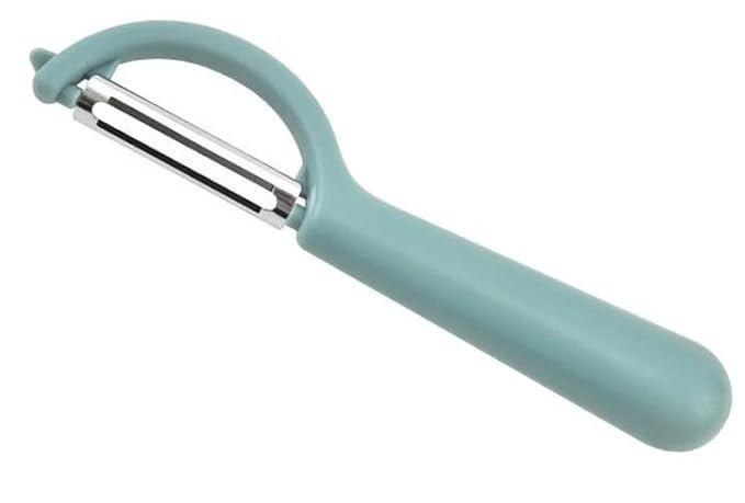 Stainless Steel P-Type Vegetable Peeler Set Multi-Functional Kitchen Peeler & Scraper for Potatoes, Carrots, Cucumbers, Apples & Melons, Sharp Blade Easy Grip Fruit & Veg Peeling Tool(PACK 1)