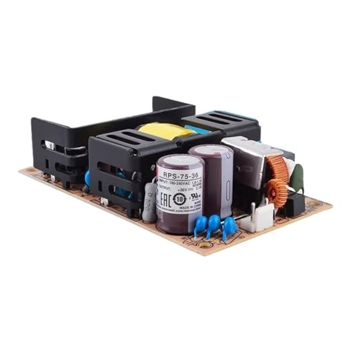 Alimentation 75 W RPS-75-24 pour circuit médical et châssis ouvert