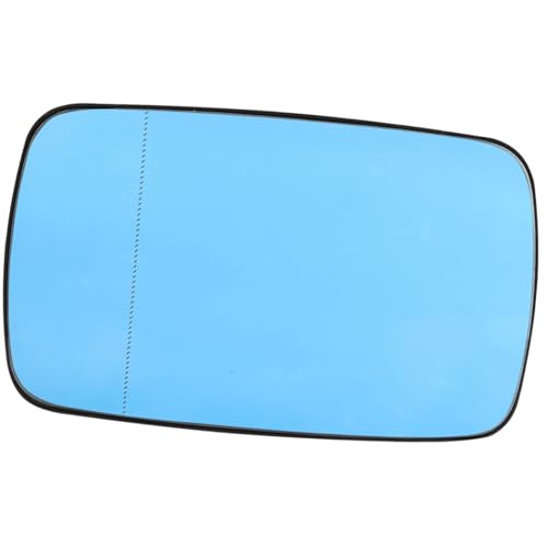 Miroir de rétroviseur BMW E46 E39 gauche chauffant anti-angle mort bleu