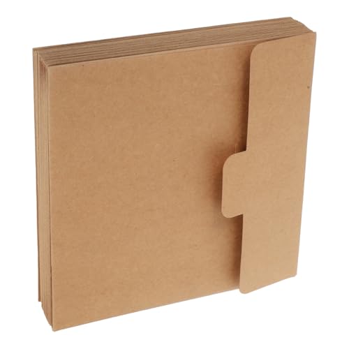 Enveloppes kraft 20x20 épaissi lot de 20 pour invitation et rangement