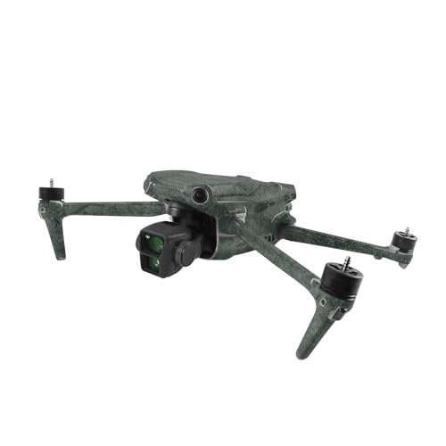 Image of MightySkins Skin Compatible with DJI Air 3 - Green Stone | Protective, Durable, and Unique Vinyl Decal wrap Cover | Easy to Apply, Remove, and Change Styles