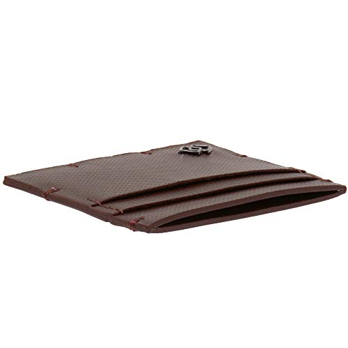 Alpine Swiss Double Diamond RFID Thin Card Holder Wallet Cordoba Brown4