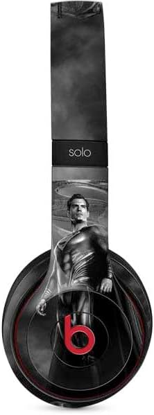 Skinit Decal Audio Skin Compatible with Beats Solo 3 Wireless - Officially Licensed The Justice League (2017) Justice League Black and White Design