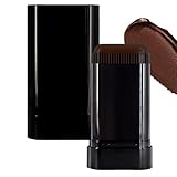 Hair Concealer, Unisex-Concealer für Haarverdichtung, Praktisches Haarpuder, Ansatzpuder, Bequemes Haaransatz Puder, Langanhaltend Hairline Powder(Schwarzbraun)