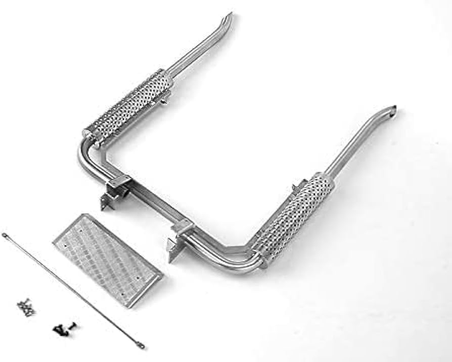 即決★★★軽トラ★デコトラ★プロテクター★煙突マフラー★10連筒出しマーカー 即決軽トラ☆デコトラ☆プロテクター☆煙突マフラー☆10連