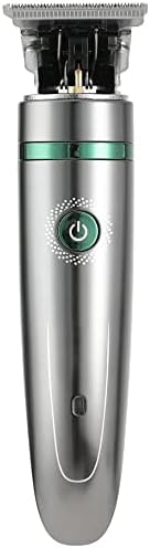 The YUSIWOAL hair clipper being rinsed under running water, demonstrating its waterproof feature.