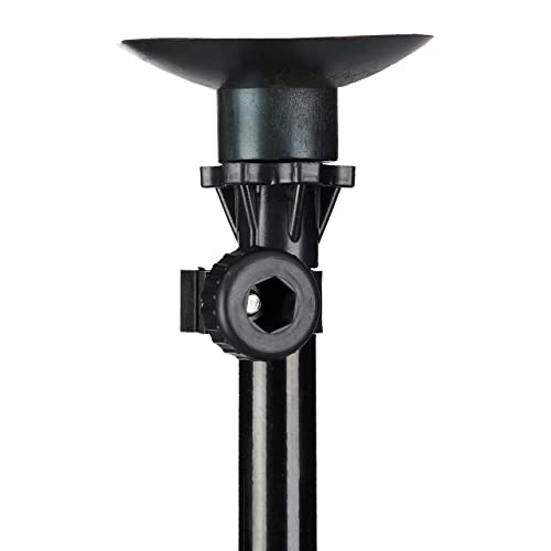 Relaxdays Hundegitter Auto, Schutzgitter Hund, zum Klemmen, Universal Trenngitter, Höhe und Breite verstellbar, schwarz, 8 x 83 x 79 cm; 3,6 Kilogramm