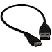 Produktbild mtb more energy USB Ladekabel kompatibel mit Fitbit Charge HR (FB405) - ersetzt Original-Kabel FB156RCC - Ladestation Ladeadapter Dock