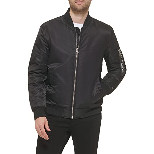 Calvin Klein Men's Nylon Flight Jacket