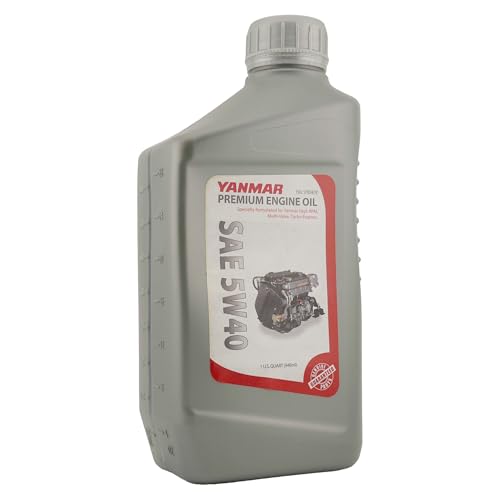 Aceite para motor Yanmar Premium SAE 5W-40 1 Quart Pack 4 miniatura 2