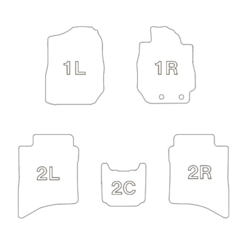 クラッツィオ フロアマット ジムニーノマド JC74W 5EESB6017K