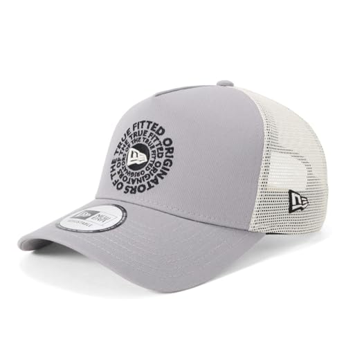 [ニューエラ] メッシュキャップ 9FORTYA-FRAME サークルロゴ グレー/クローム FREE 940AFTR CIRCLE OOTTF GRY 261 - NEW ERA(ニューエラ) - 商品画像