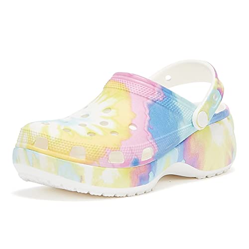 Image of Crocs Women's Classic Graphic Platform Clogs