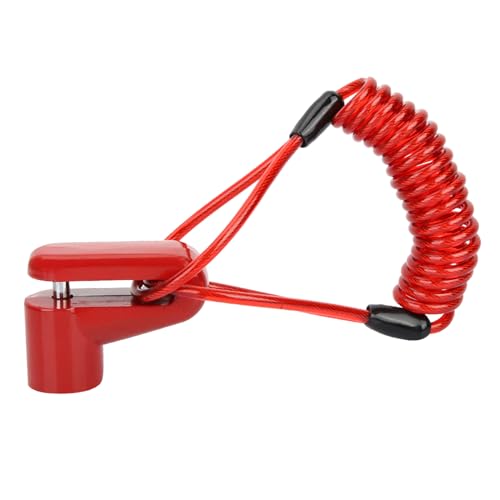 Wakects Blocco Freni a Disco Antifurto, Blocco di Sicurezza in Filo D'acciaio per Scooter Elettrico Mijia M365, con 2 Chiavi e Staffa