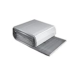 plancha aislante suelo radiante Contenido: 5 m² Rolljet - Esterilla aislante para suelo radiante (5 m², 1 x 5 m, 25-2 mm)
