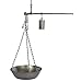 PEGANE Pèse-Poids, Balance Plat polie 25 Kg Coloris Gris - 26 cm
