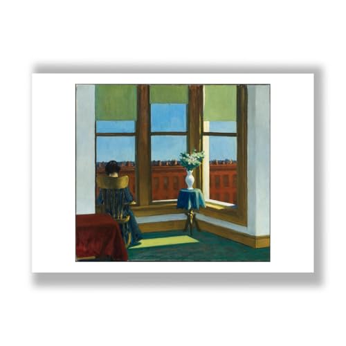 Affiche Edward Hopper Room in Brooklyn, impression mate pour sublimer un salon moderne