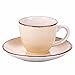 Villa d'Este Home Tivoli Juego de 6 tazas de café de 90 ml con platillo de gres pintado a mano Imagen de Villa d'Este Home Tivoli Juego de 6 tazas de café de 90 ml con platillo de gres pintado a mano