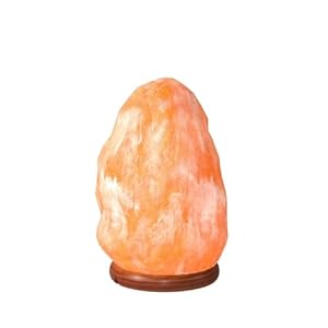 Himalayan Salt Lamp 8-10 inches (7-11Ib), Includes Lamp Dimmer Switch and Night Light - All Natural Salt Lamp with Handcrafted Wooden Base and Salt Lamp Light Bulb Replacement Himalayan Salt Lamp 8 10 inches 7 11Ib Includes Lamp Dimmer Switch and Night Light All Natural Salt Lamp with Handcrafted Wooden Base and Salt Lamp Light Bulb Replacement