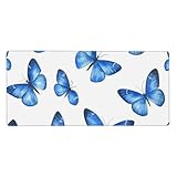 Facile à nettoyer : empêche efficacement les dommages causés par les boissons renversées ou d'autres accidents. Facile à nettoyer sans retarder votre travail ou votre jeu. Peut être utilisé comme protecteur de sous-main et tapis de décoration de bureau. Excellente idée de cadeau pour les amis, la famille, les camarades de classe et les collègues de travail