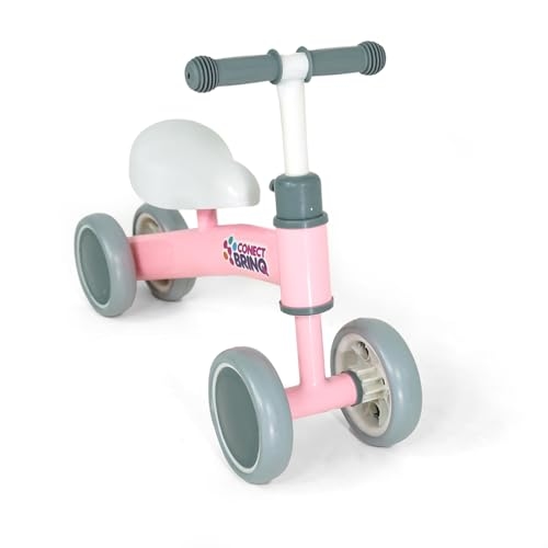 Bicicleta De EquilĂbrio Infantil 4 Rodas Passeio Rosa Claro Estável, Leve, Ajustável Mega ... Bicicleta De EquilĂbrio Infantil 4 Rodas Passeio Rosa Claro Estável, Leve, Ajustável Mega ...