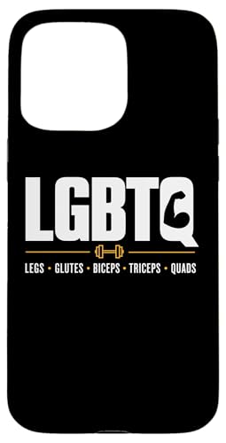 Legs Glutes Biceps Triceps Quads Gym Workout LGBTQ Gifts �X�}�z�P�[�X iPhone 15 Pro Max �p