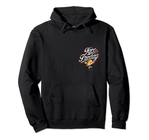 Taco Fredag Design Tattoo Style Lettering & Taco Sudadera con Capucha