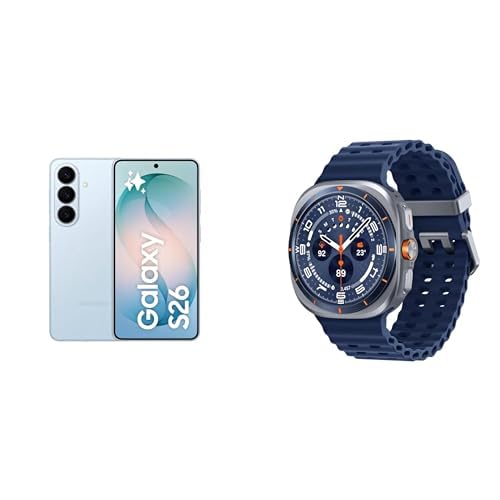 Samsung Galaxy S26 512GB �X�J�C�u���[+Galaxy Watch Ultra 2025 �`�^�j�E���u���[