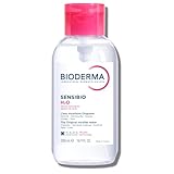 Bioderma Sensibio H2O Micellar Water Pump, Makeup Remover Cleanser, Gentle for Skin, Fragrance-Free & Alcohol-Free, Gentle Face Cleanser for Sensitive Skin, 16.9 Fl Oz