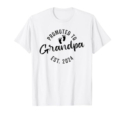 Promoted To Grandpa 2024 Camiseta