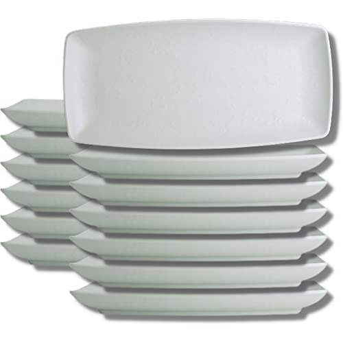 Steelite Creations Melamine Dinner Platter Plates, Heavy Duty Break Resistant Commercial Foodservice Restaurant, Cali Rectangle 11.5 Steelite Creations Melamine Dinner Platter Plates, Heavy Duty Break Resistant Commercial Foodservice Restaurant, Cali Rectangle 11.5