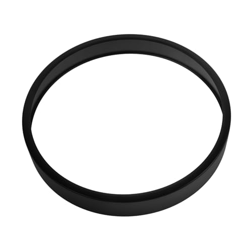 MAGICLULU - MAGICLULU Wanduhr-Grenze metallrahmen Austausch des Uhrengehäuses Rand Einer Quarzuhr Metallgehäuse für Uhrenteile Uhreneinfassung aus Metall Metallrand Metall-Wanduhr-Teilerahmen Black