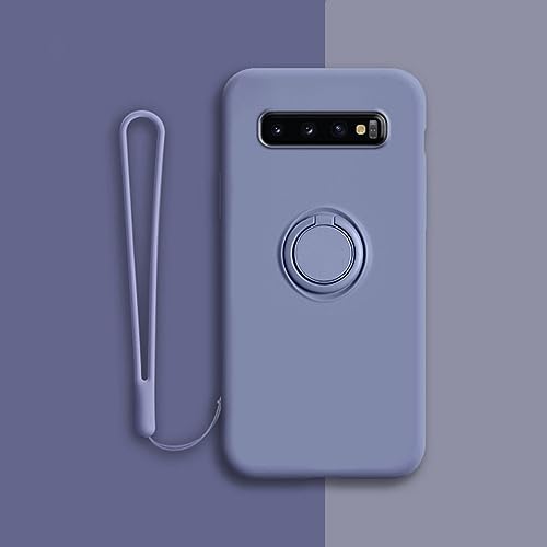 Funda de silicona para Samsung S9 ideal para ver vídeos con anillo de apoyo
