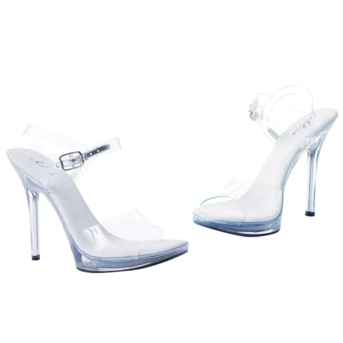 Ellie Shoes Women's 502 Brook Clear Dress Sandal2