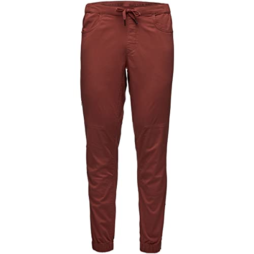 Black Diamond W Notion Pants Rot - Leichte lässige Damen Bio-Baumwoll...