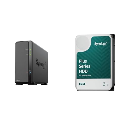 外付けハードディスク・ドライブ Synology DiskStation DS124 + 2TB HDD Amazon.co.jp: Synology NAS 1ベイ DiskStation DS124 & Synology HDD