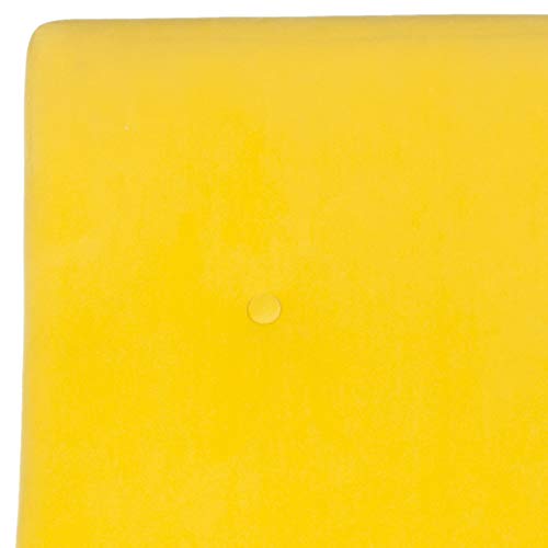 Sillón Confortable Plegable Amarillo miniatura 5