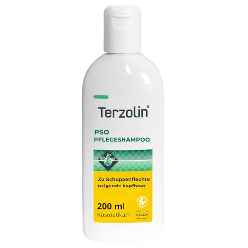 Terzolin® Sanftes PSO Pflegeshampoo bei zu Schuppenflechte neigender Kopfhaut und hartnäckigen Schuppen 200ml