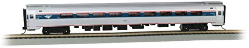 Bachmann Trains - 85' Budd Amtrak AMFLEET - I Coach - Businessclass Phase VI #81527 - HO Scale, Silver