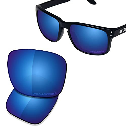 Image of SAUCER Premium Replacement Lenses & H20 Screwdriver & Nose Pieces for Oakley Holbrook Metal OO4123 | UV400 Protection
