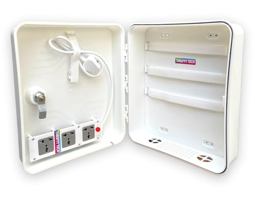 Image of (ABS Type Box Pack of 4) CCTV Camera fitting box | Mounting box | Junction box | Pvc box | Waterproof cc camera box. (POE BOX V2, 4)