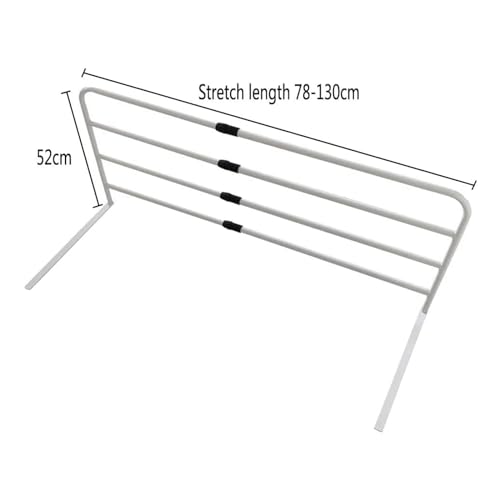 Barrière d'assistance de lit en acier robuste au design ergonomique