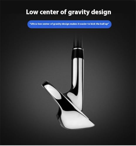 Plancha De Golf De La Mano Derecha #7, Cabeza De Aleación De Un Solo Palo Eje De Carbono 62,5 Grados Lie Angle R Flex, Diseño Duradero Ligero para Hombres Mujeres Golfistas para Mejorar El Control De