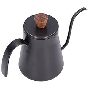 Jeffergarden Pour Pour Pour Over Zwanenhals, eenvoudige filtratie, stevig, duurzaam, voor thuis, hotel, kantoor